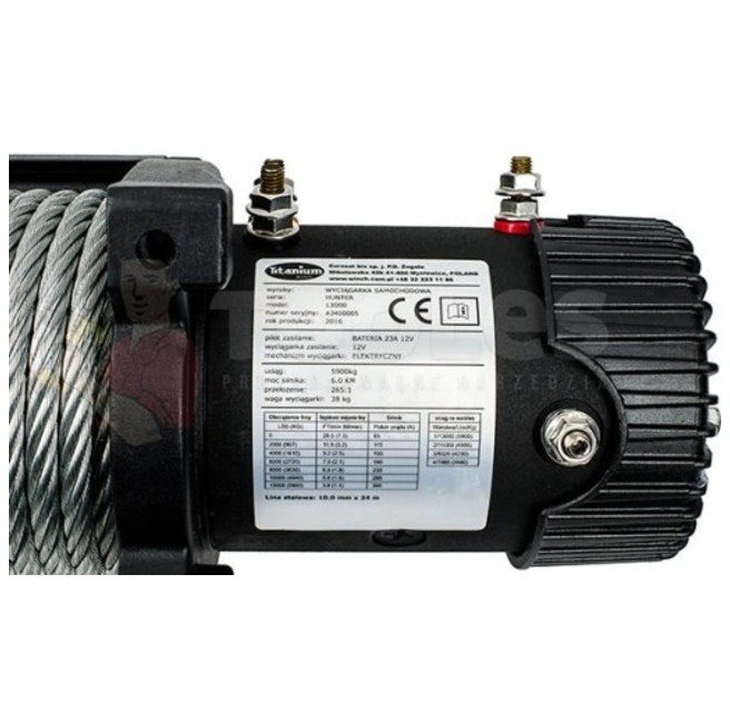 VINSJ Titanium Hunter 13000LBS 12V