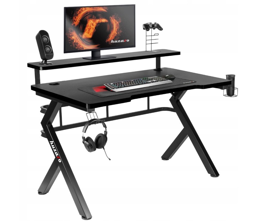 Gaming bord - Skrivebord Huzaro Hero 5.0 Black