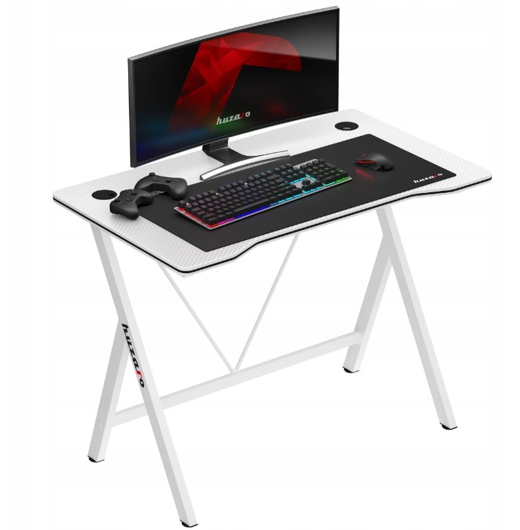 Gaming bord - Skrivebord Huzaro Hero 1.4 Hvit