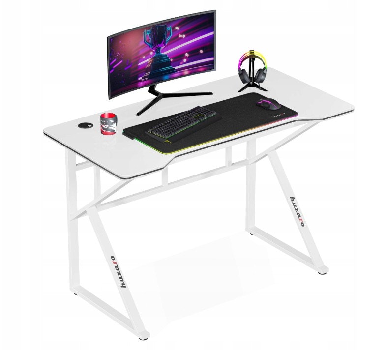 Gaming bord - Skrivebord Huzaro Hero 1.6 Hvit