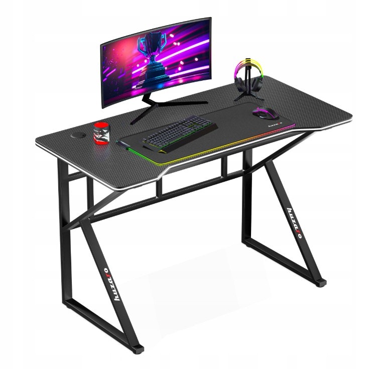Gaming bord - Skrivebord Huzaro Hero 1.6 Svart