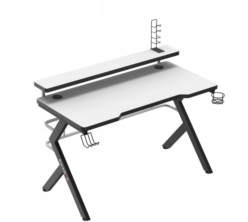 Gaming bord - Skrivebord Huzaro Hero 5.0 White