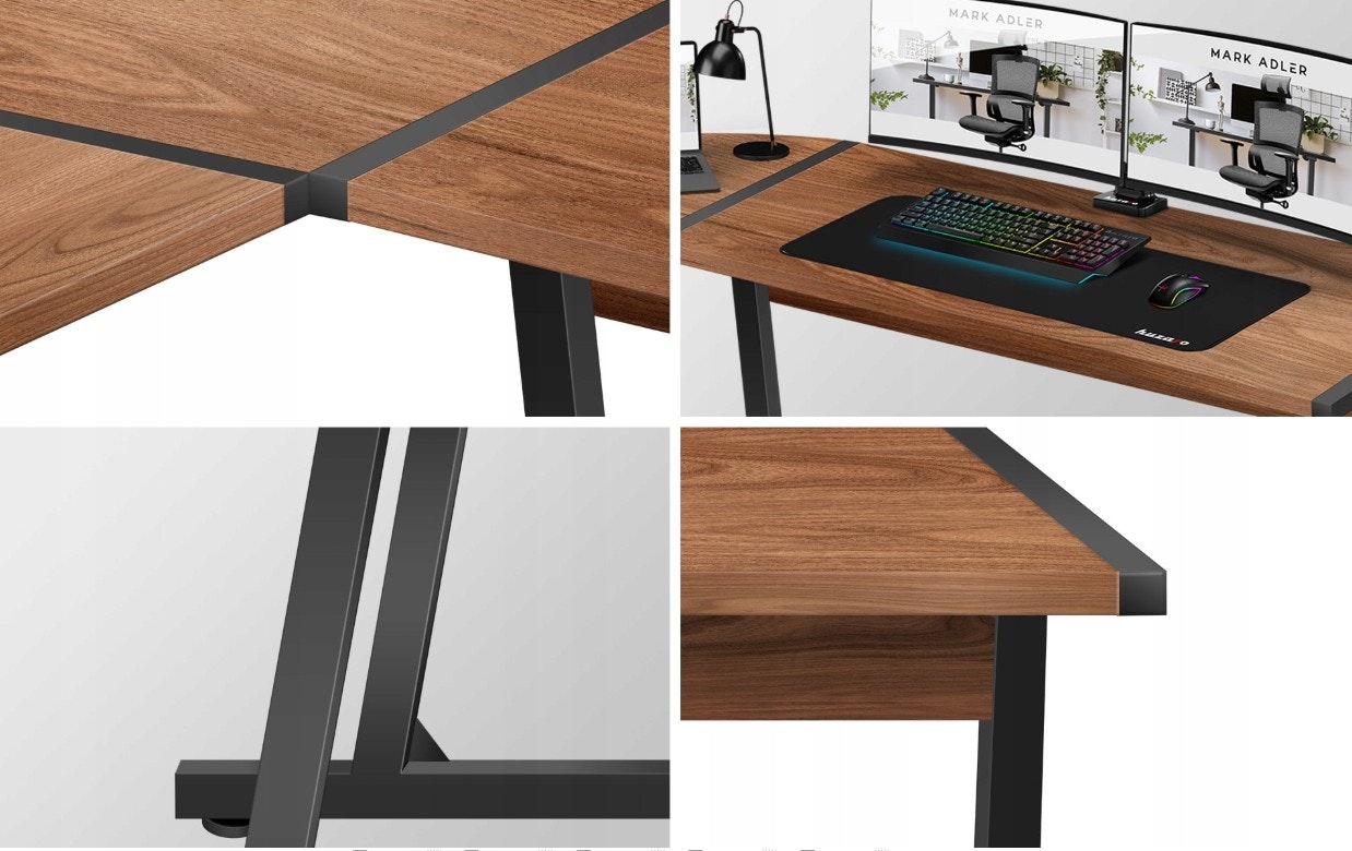 Gaming bord - Skrivebord Hjørnebord Huzaro Mark Adler Leader 5.5 WN