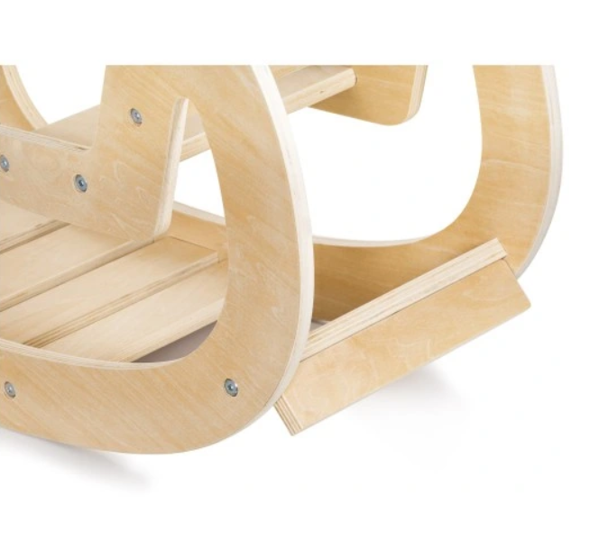 Montessori Gyngestol til barn - naturlig tre