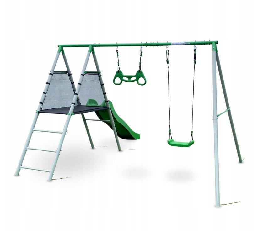Lekeplass Hage Swing Slide Gymnastic Trapes XXL hageleken
