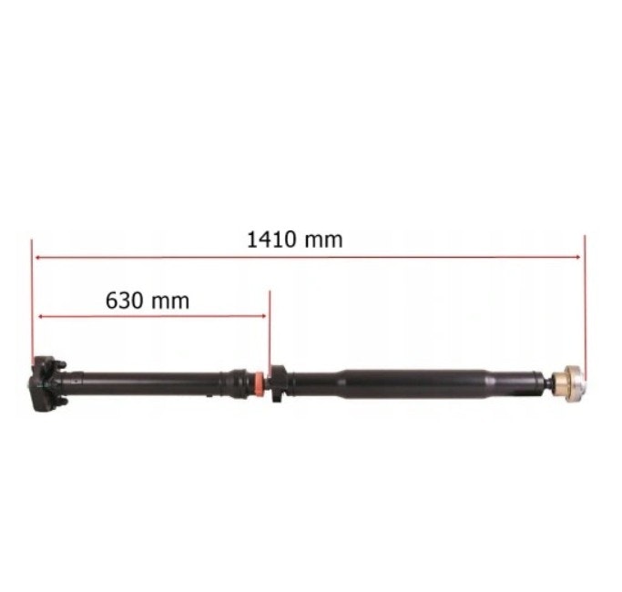 Kardangaksel MERCEDES A1644103102, 1644103102