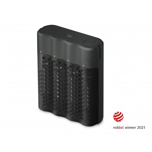 GP ReCyko Pro Charger – Fastest, P461 (USB), inkl. 4st AA 2000mAh PRO NiMH-batterier