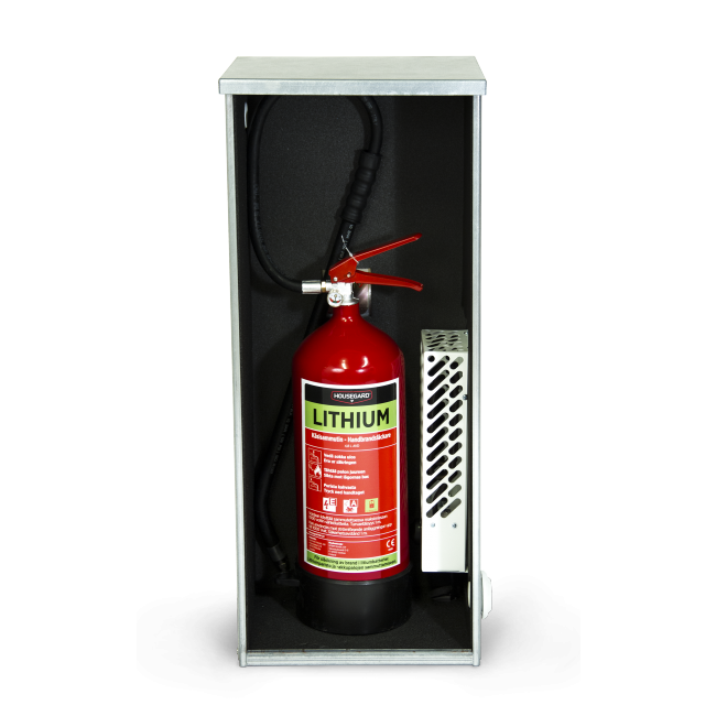 Housegard värmeskåp för brandsläckare AVD, EC6L