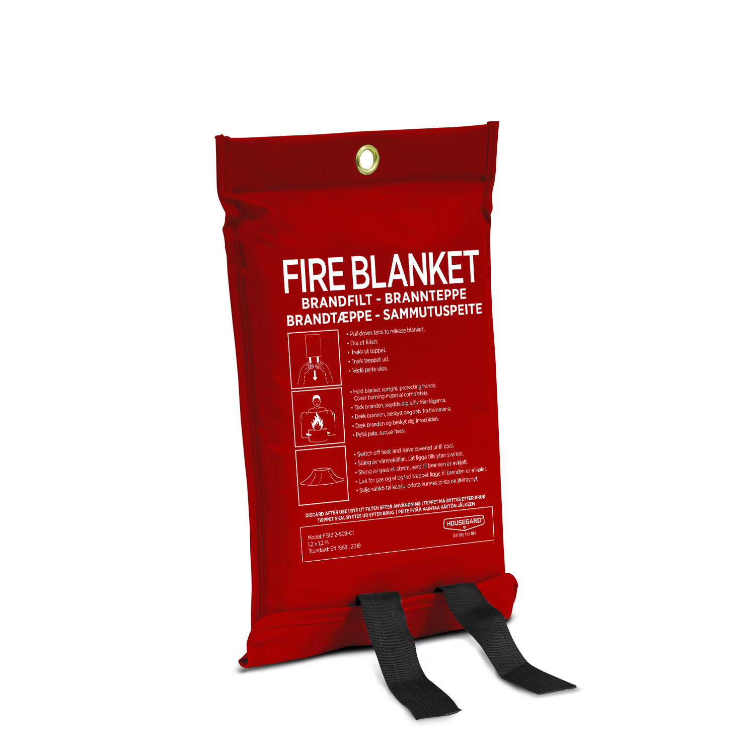 Trygghetspaket -20% Brandsläckare, brandfilt, brandvarnare