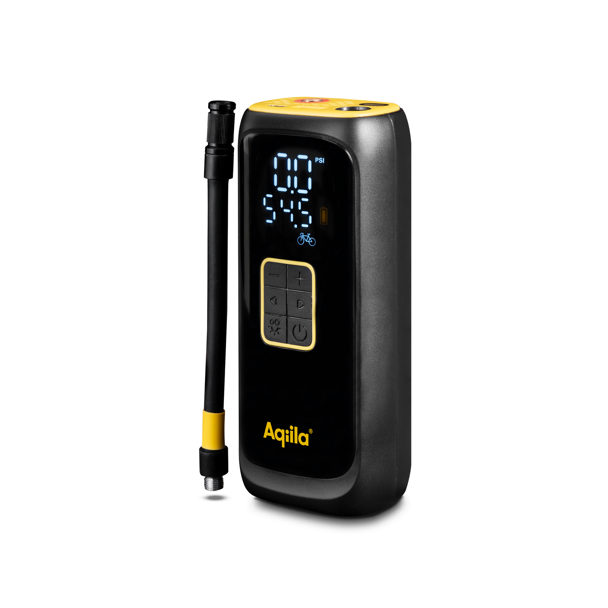 Aqiila Airbird C4 – Luftpump, bärbar kompressor, powerbank, ficklampa