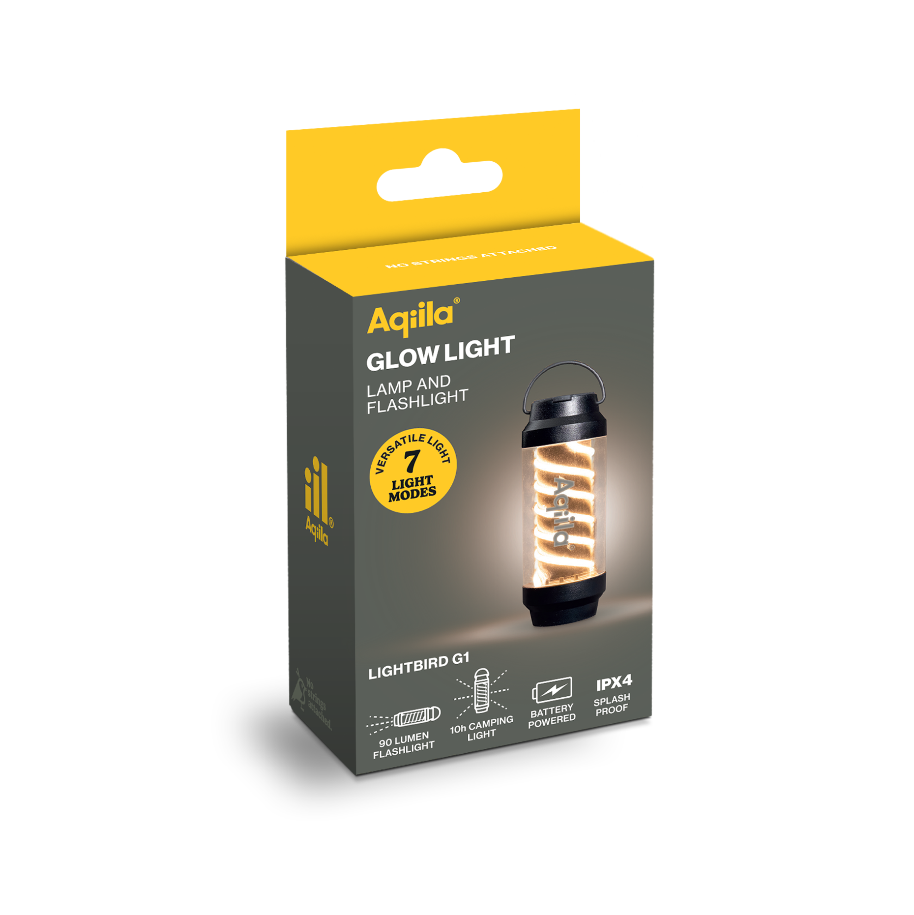 Aqiila Lightbird G1 – Lykta och ficklampa