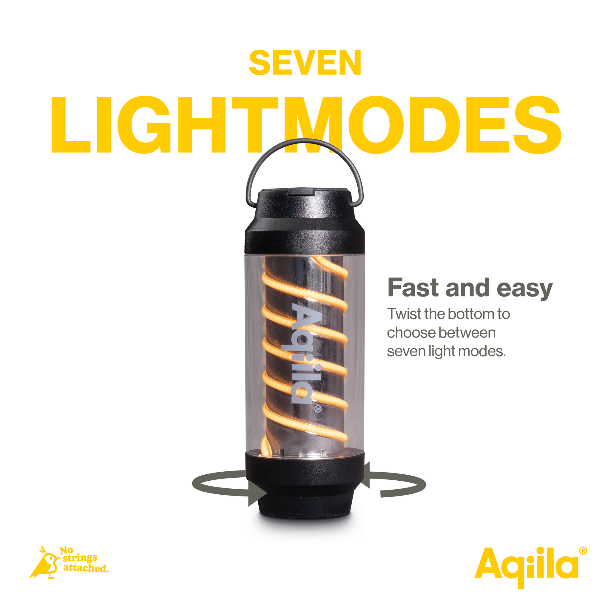 Aqiila Lightbird G1 – Lykta och ficklampa