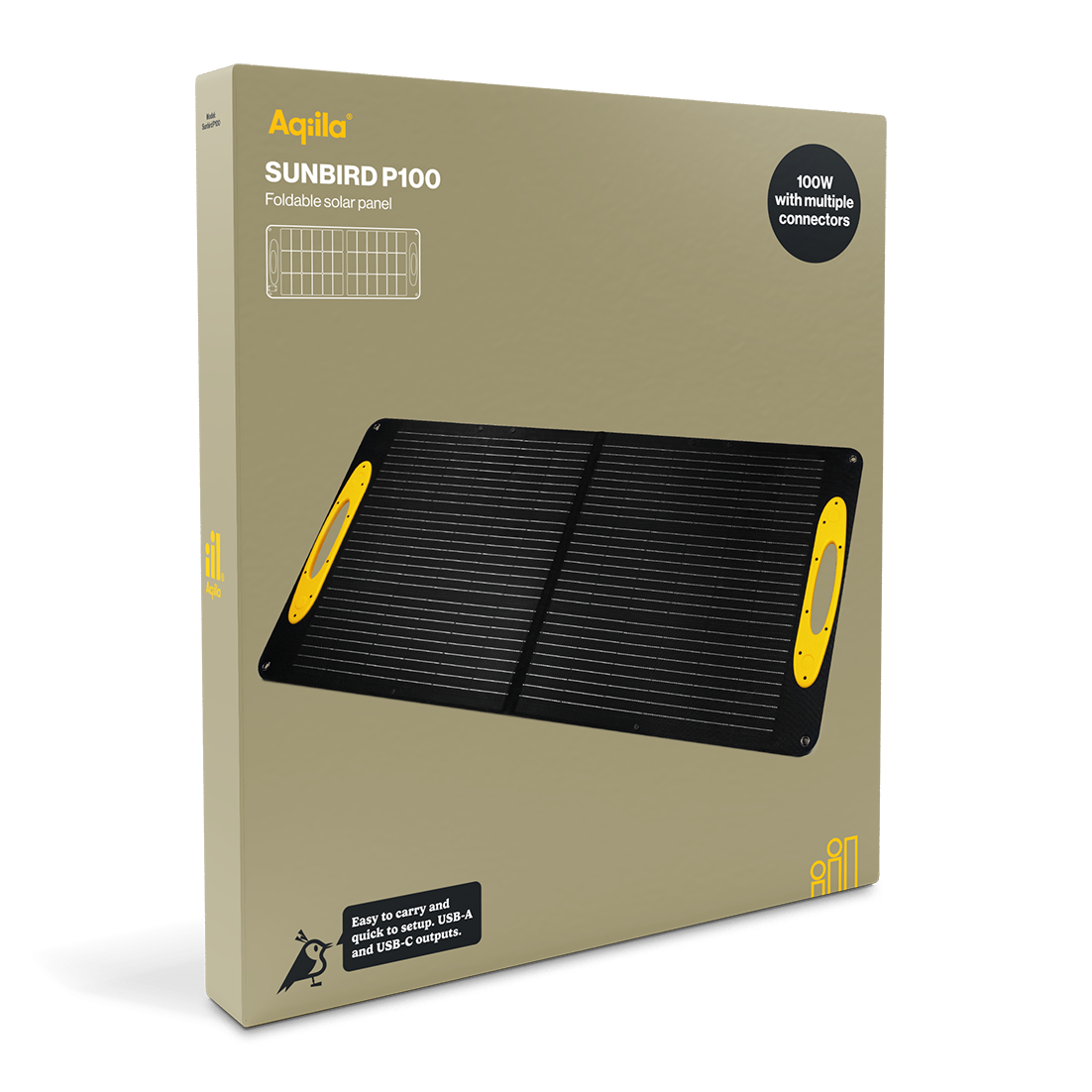 Aqiila solpanel Sunbird P100