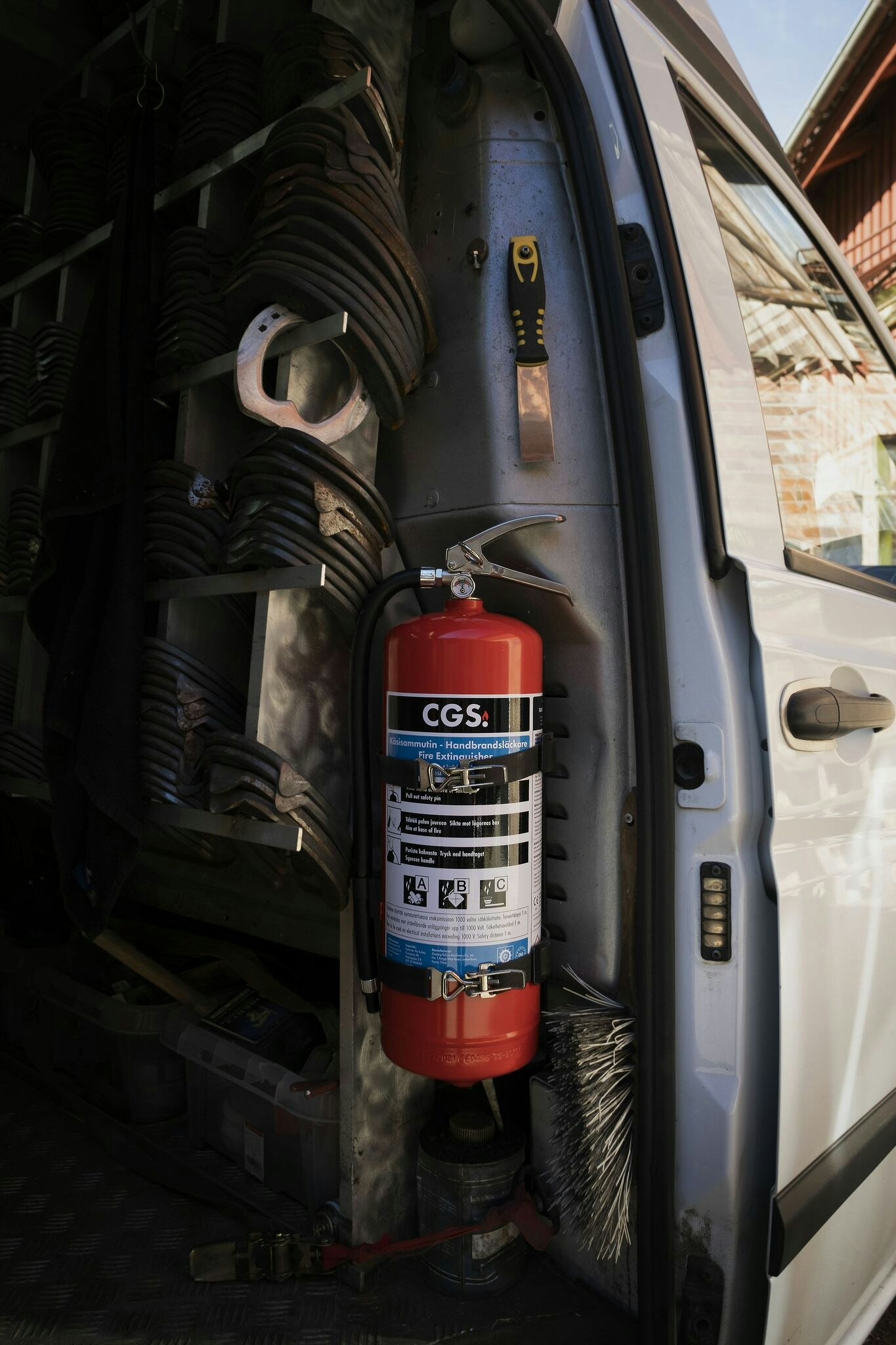 CGS 6 kg pulversläckare, PE6CR-A SE/FI