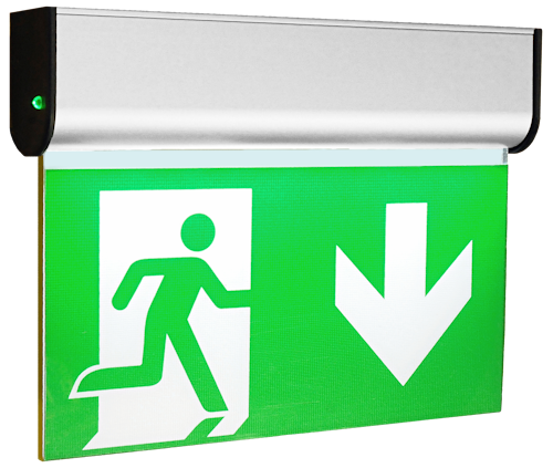 Exitsign 25 meter, komplett