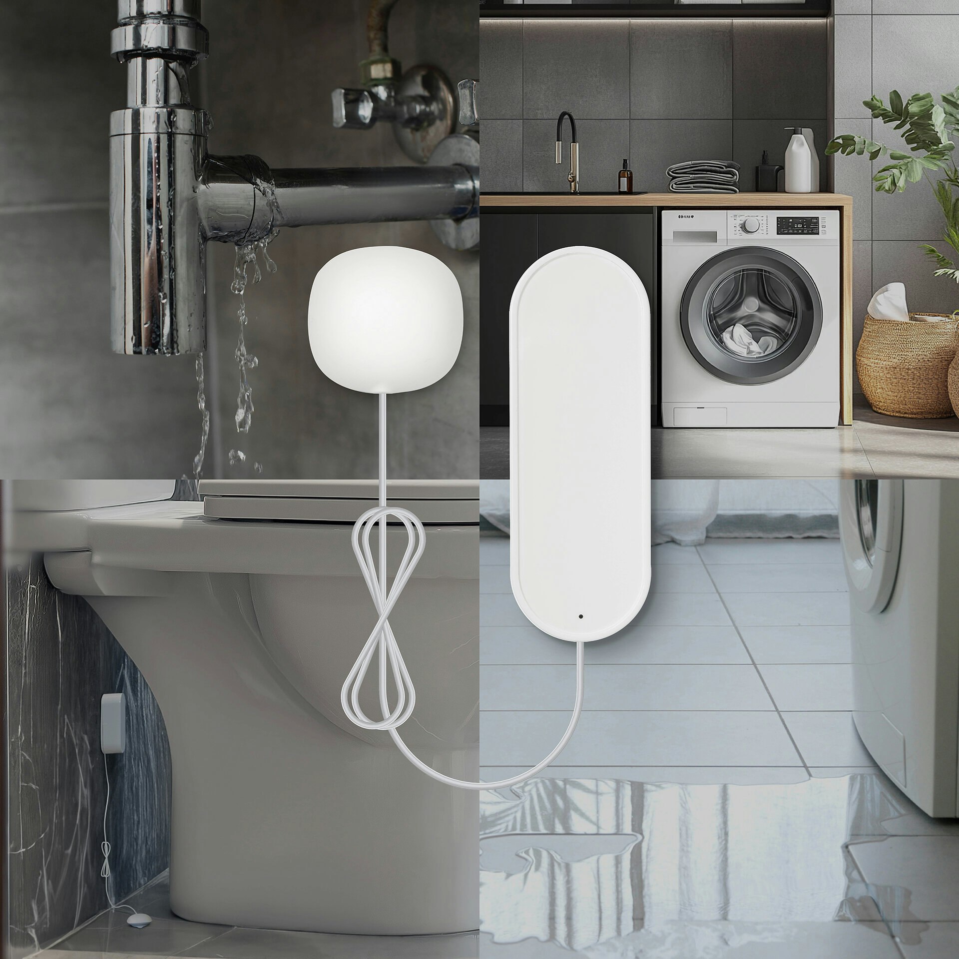 Housegard smart vattenläckagesensor, WA202
