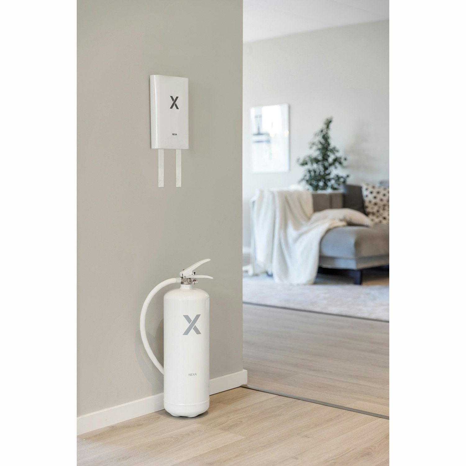 Nexa Brandsläckare Vit 6kg 43A