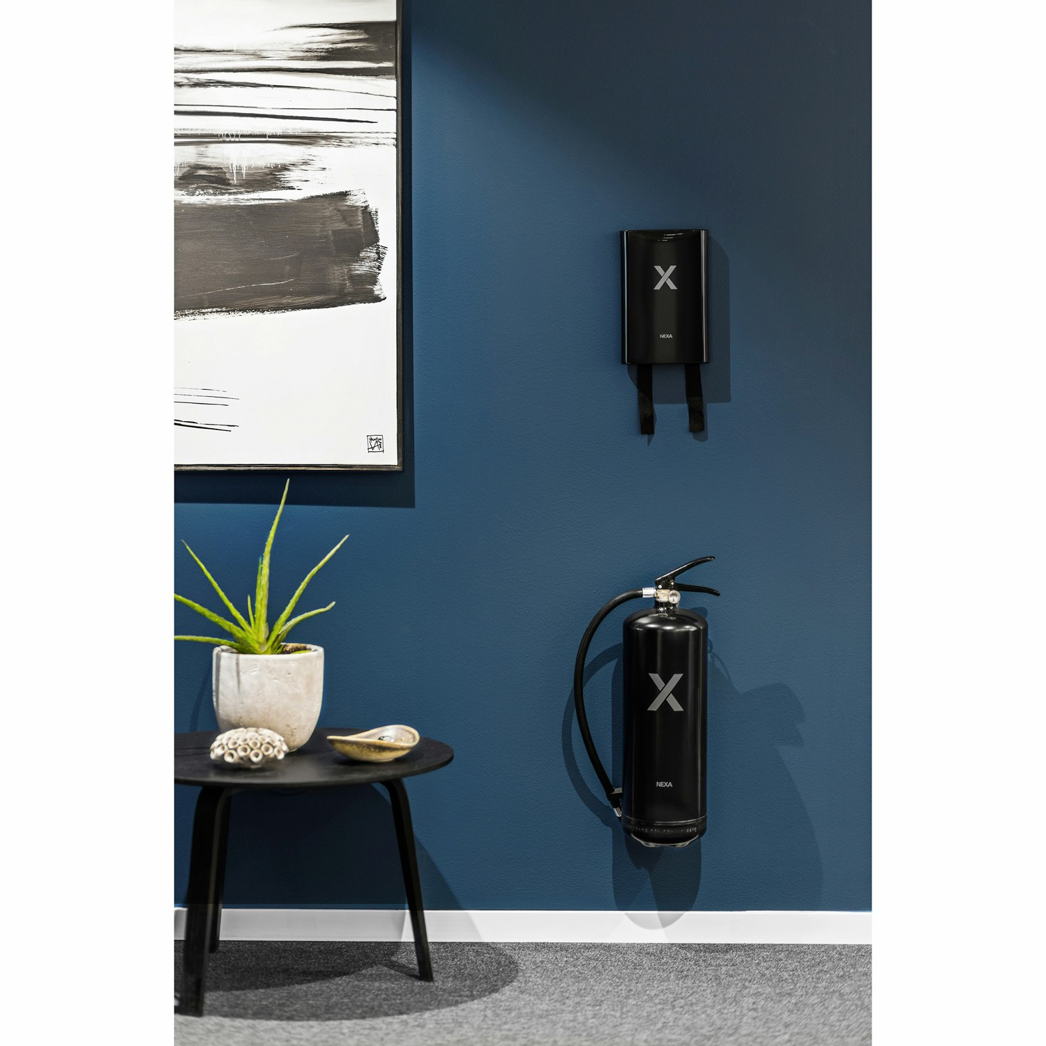 Nexa Brandsläckare Svart 6kg 43A