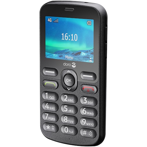Doro Mobiltelefon 4G 1881 Svart