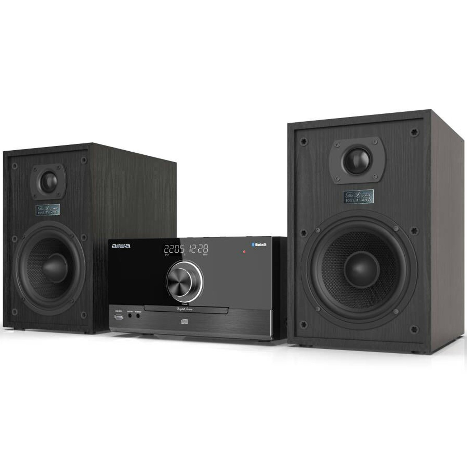 AIWA Micro stereo system, Bluetooth 5.0-mottagare