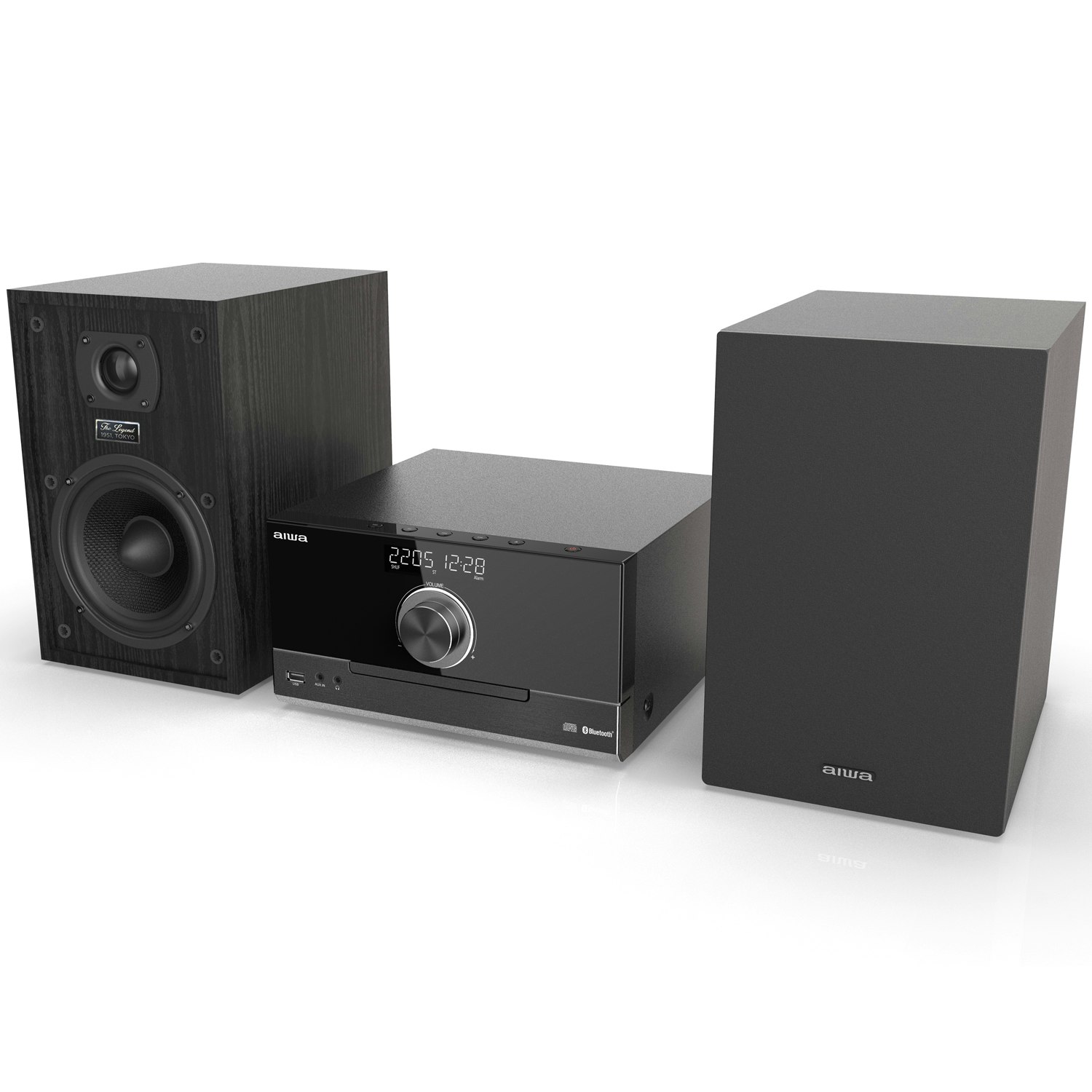 AIWA Micro stereo system, Bluetooth 5.0-mottagare