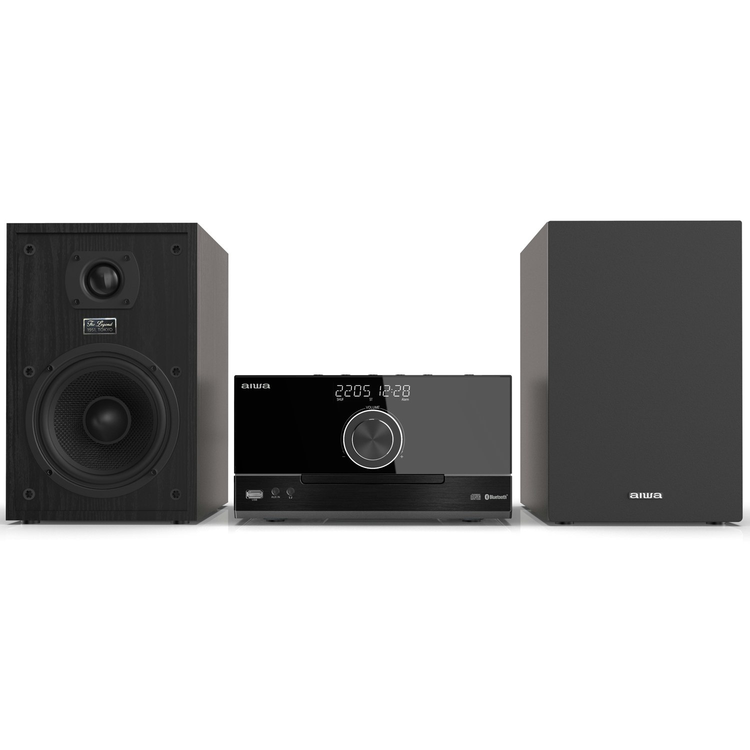 AIWA Micro stereo system, Bluetooth 5.0-mottagare