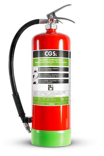 CGS 9 liter AVD brandsläckare, LITHEX9