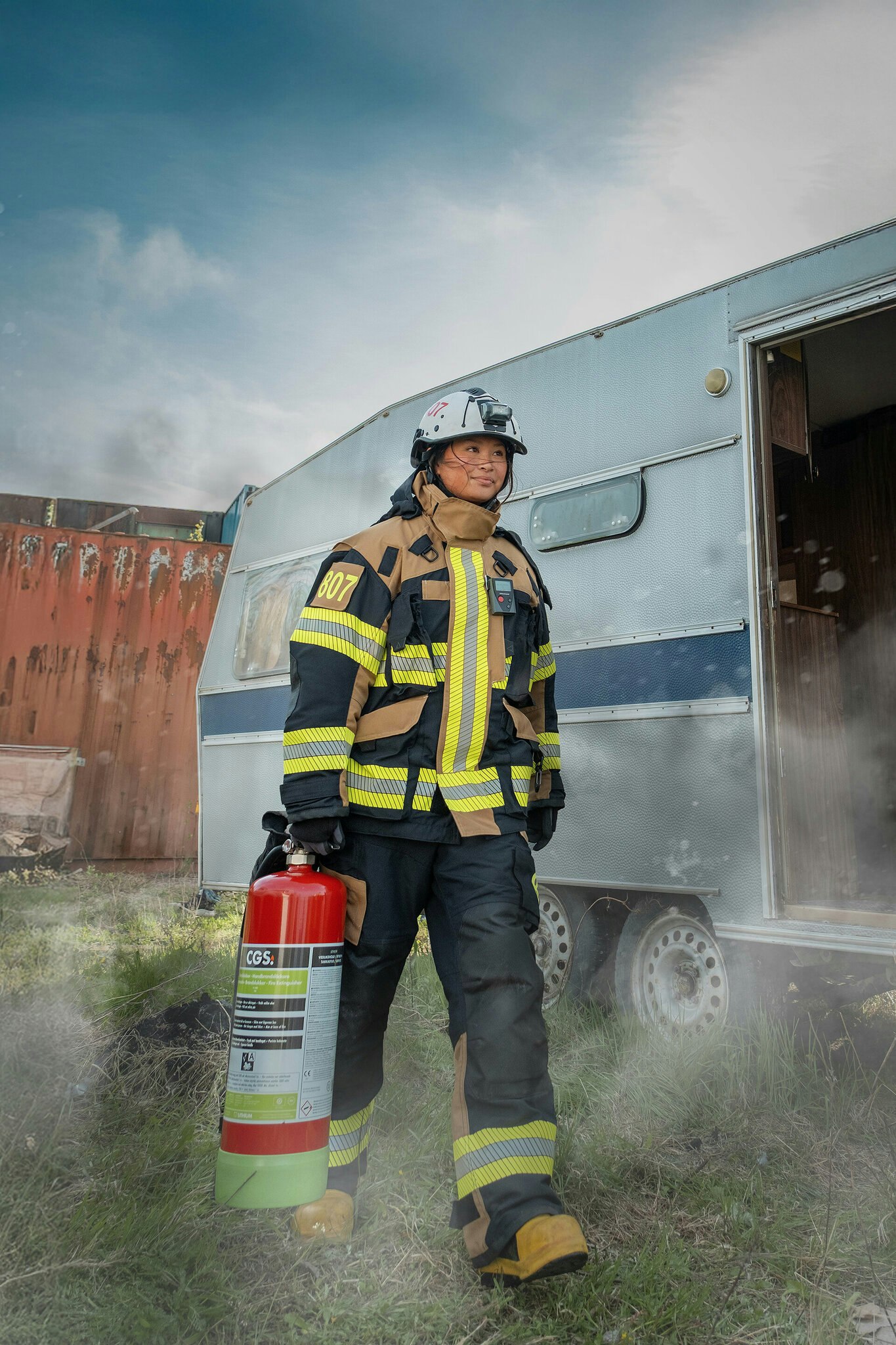 CGS 9 liter AVD brandsläckare, LITHEX9
