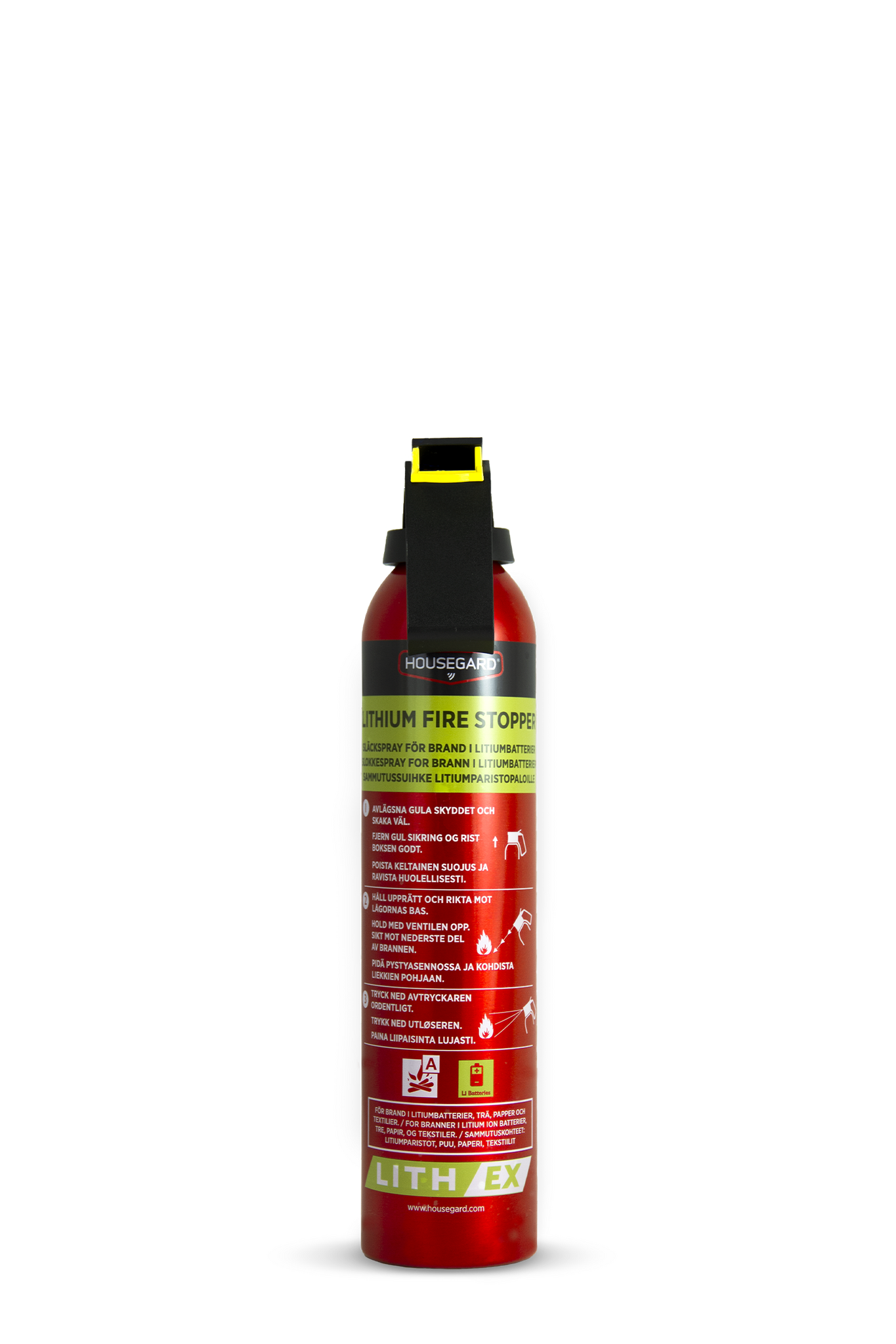 Housegard Lith-EX släckspray AVD, 500 ml