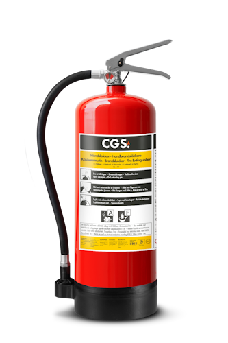 CGS 6 L fettbrandsläckare PFAS fri, FFE6CR-C