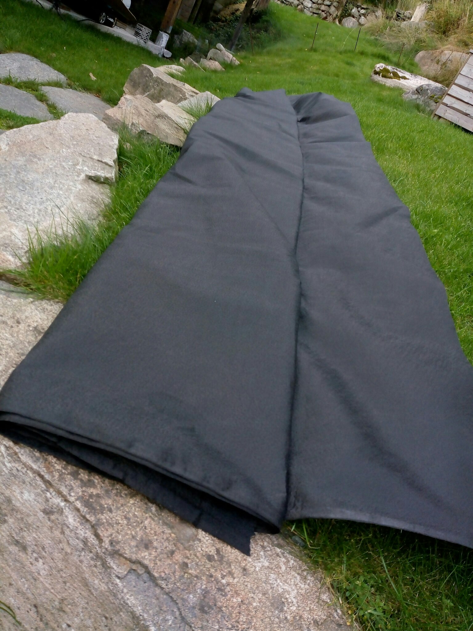 Svart markduk N2, Mått  5x10m (50kvm)