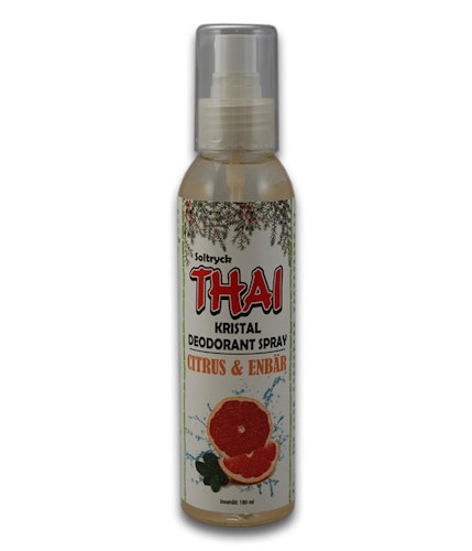 Thai Kristalldeorant Spray 180ml Citrus & Enbär