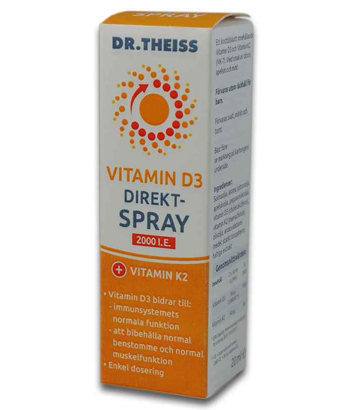 Dr. Theiss Vitamin D3 Direkt-spray 20ml
