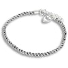 Silver Bracelet | Twisted 3 mm