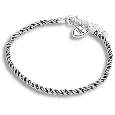 Silver Bracelet | Twisted 3 mm