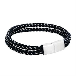 Bracelet, rope, black