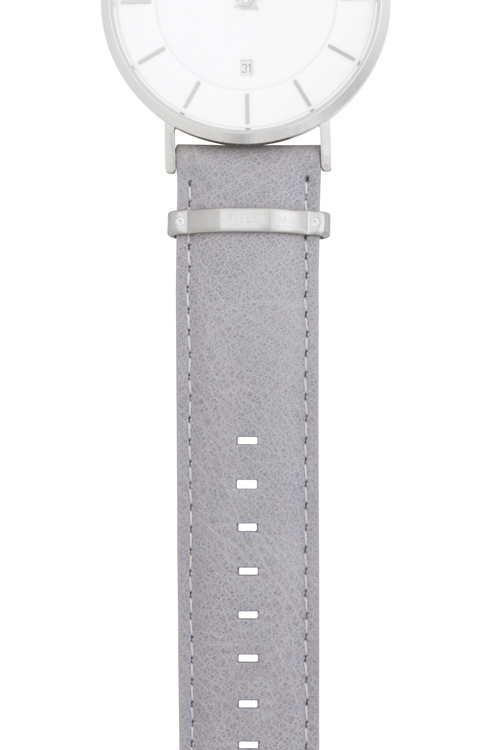 Watch bracelet Leather | Gray