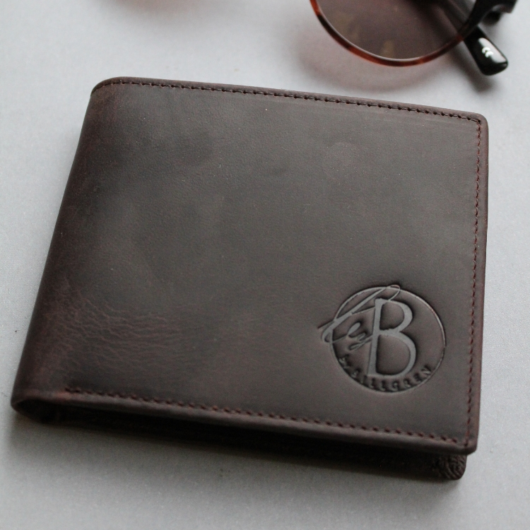 Plånbok | Läder | Brun