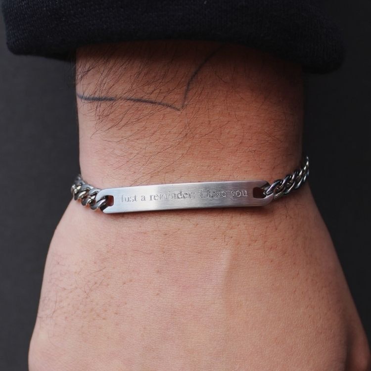 I Love You | Steel bracelet