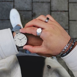 Gustaf | Watch Mesh | Steel