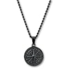 Harvey | Steel necklace | Compass
