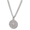 Harvey | Steel necklace | Compass