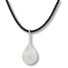 Hugo | Leather necklace | Padel