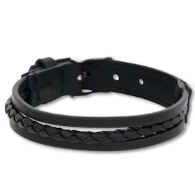 LUKE | Leather Bracelet | Black
