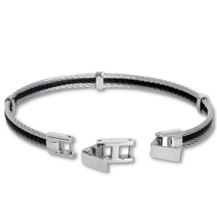 Sal Y Limon Women's Silver Plated Bracelet, 75 mm, Grey and Silver -SYLS04:  Buy Online at Best Price in UAE - Amazon.ae