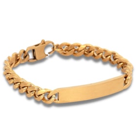 SEBASTIAN | Steel bracelet | Gold