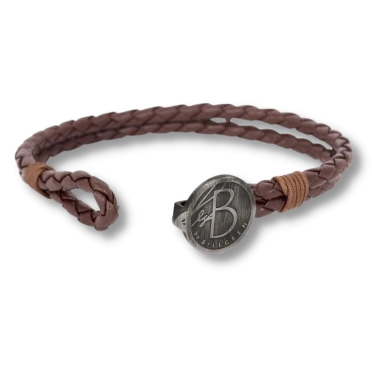 Flätat läderarmband herr - ByBillgren.com