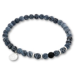 BILL | Beads bracelet | Blue / Black