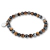 Beadsarmband brun och grå herr - ByBillgren.com