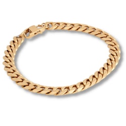 SILAS | Steel bracelet | Gold